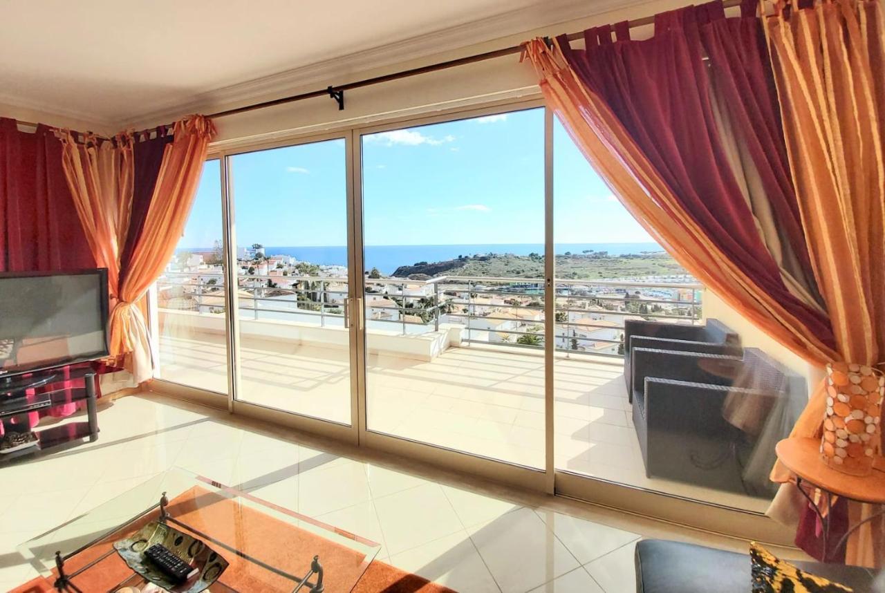 Penthouse With Sea Views Apartment Albufeira Bagian luar foto