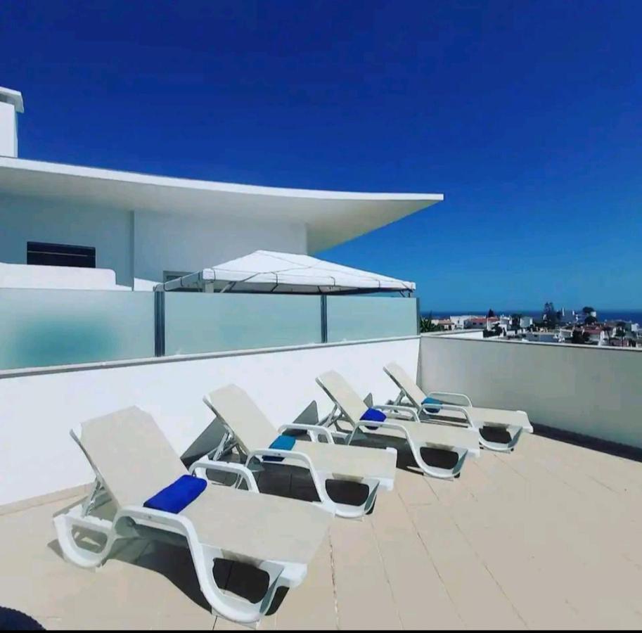 Penthouse With Sea Views Apartment Albufeira Bagian luar foto