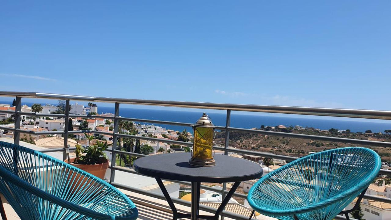 Penthouse With Sea Views Apartment Albufeira Bagian luar foto